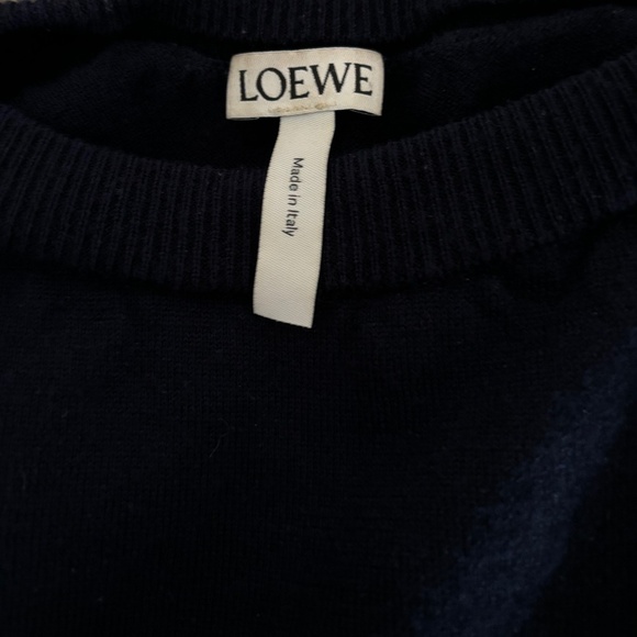 Loewe Navy Summer Love Sweater - Picture 7 of 8